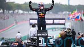 Max Verstappen taunts detractors after wet-weather masterclass in Brazil