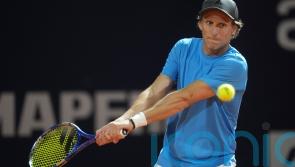 Diego Forlan&rsquo;s pro tennis debut ends in defeat for former Uruguay forward