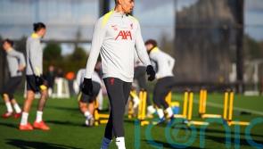 Trent Alexander-Arnold trains with Liverpool ahead of Real Madrid clash