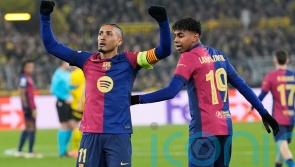 Barcelona second in Champions League after thrilling win at Borussia Dortmund