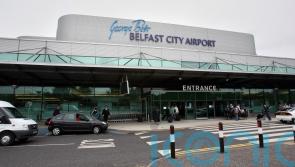 Disruption at Belfast airport as plane&rsquo;s nose wheel collapses in &lsquo;hard landing&rsquo;