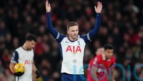 James Maddison urges Tottenham to &lsquo;keep going and dig in&rsquo; after Liverpool rout