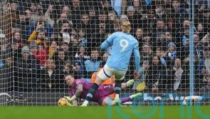 Erland Haaland misses penalty as Manchester City frustrated by Everton