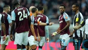 Aston Villa striker Jhon Duran charged by FA for red card reaction