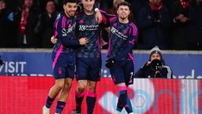 Nottingham Forest move within six points of leaders Liverpool with win at Wolves