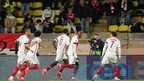 Aston Villa&rsquo;s Champions League last-16 chances dented in Monaco