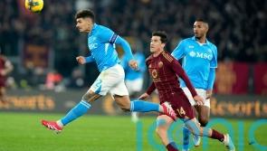 Napoli concede late equaliser after Inter Milan also share spoils