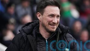 Charlie Whitaker catches Stuart Maynard&rsquo;s eye as Notts County climb to second