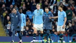 Manchester City boss Pep Guardiola plays down fears over Erling Haaland injury