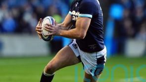 Gregor Brown living the dream playing for Scotland with cousin Blair Kinghorn