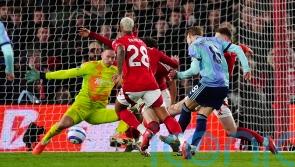 Arsenal&rsquo;s dwindling title hopes suffer further blow with goalless draw at Forest