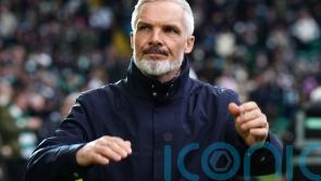 Jim Goodwin angry with Dundee United&rsquo;s disallowed goal in defeat to Hibs