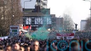 Manchester United fans protest against owners ahead of Arsenal clash