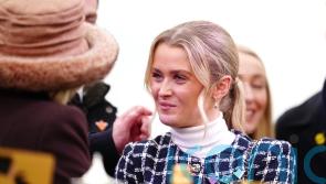 Queen comforts girlfriend of late jockey at Cheltenham Festival