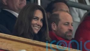 William and Kate cheer on opposing sides at Six Nations match