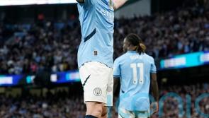 Outgoing Kevin De Bruyne makes his point after match-winning Man City display