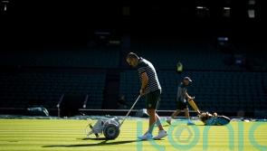 Wimbledon groundsman says Centre Court holding firm amid record heat