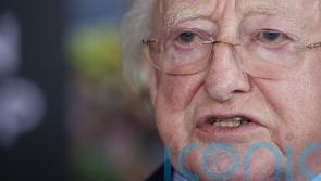Michael D Higgins lays wreath to mark National Day of Commemoration