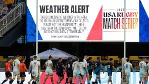England&rsquo;s clash with USA halted due to lightning fears