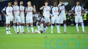 Spurs squander late two-goal lead before Super Cup shoot-out defeat to PSG