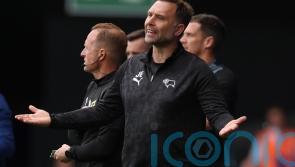 Derby boss John Eustace rues missed chance to claim first league win at Ipswich
