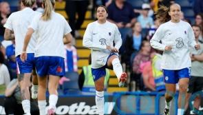 Chelsea warm up in &lsquo;blood-stained shorts&rsquo; to challenge period stigma in sport