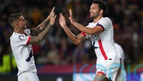 Champions League round-up: PSG beat Barcelona while Rasmus Hojlund fires for Napoli