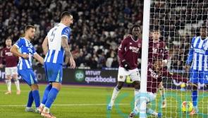 West Ham watch relegation lifeline slip away in entertaining draw with Brighton