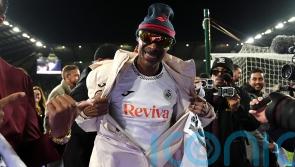 Snoop Dogg welcomed in style on first visit to Swansea