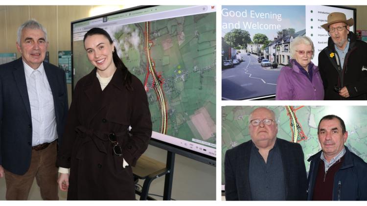 PICTURES: Limerick village holds public meeting on proposed new route plans