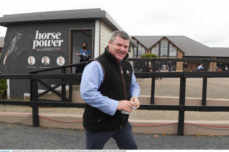 Trainer Gordon Elliott secures seven winners in a row in Navan masterclass 