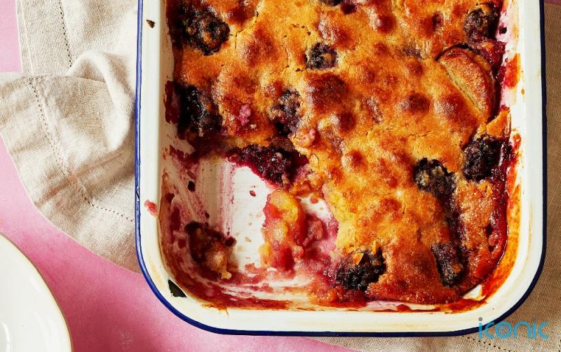 RECIPE: Monica Galetti's apple and blackberry bake