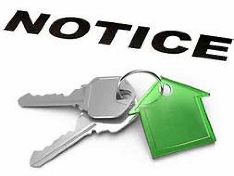 eviction notice