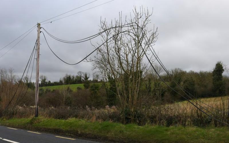 Copper wire theft incidents leave people without phone and internet connection for days