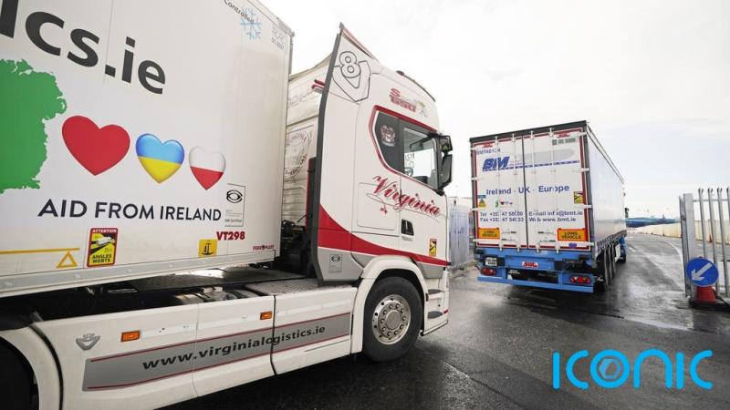 Record-breaking aid convoy to leave Ireland for Ukraine this week