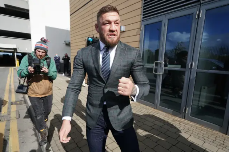 Conor McGregor appears in Dublin court charged with SIX driving offences