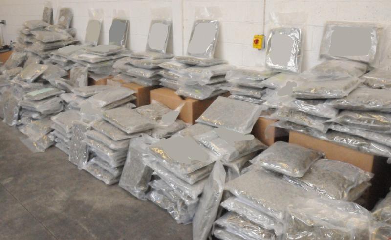 Garda&iacute; seize almost &euro;7 MILLION worth of cannabis from business premises