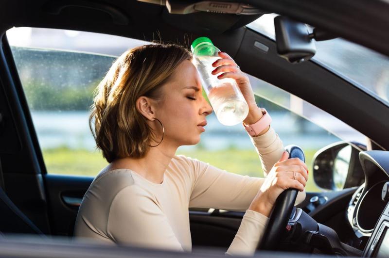 Advice on how to drive safely ahead of predicted soaring temperatures