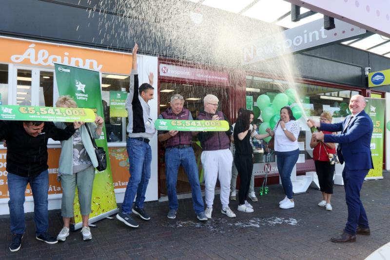 Dreams come true in Galway as street cleaners pocket &euro;5million Lotto jackpot