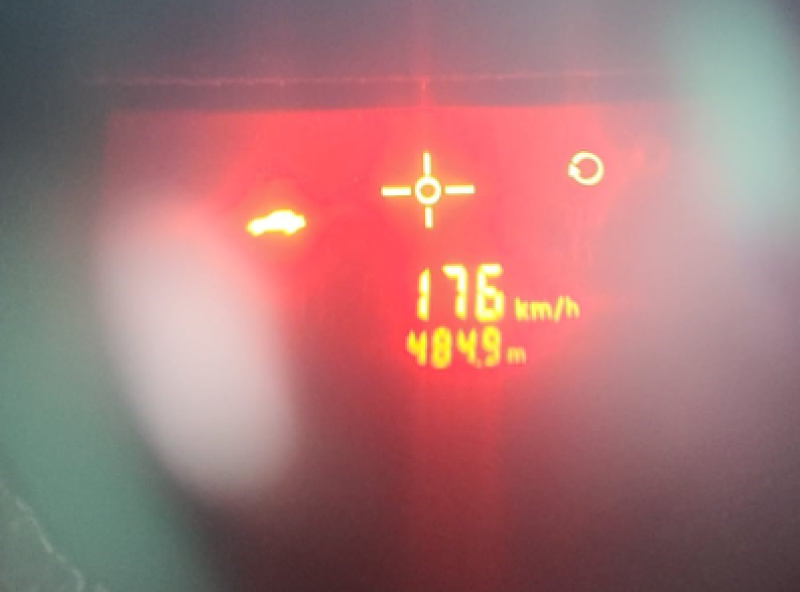 Taxi driver caught speeding at 176km/h arrested for dangerous driving