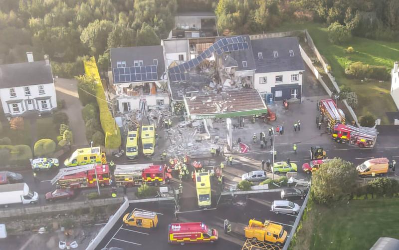 Three people dead after Creeslough explosion