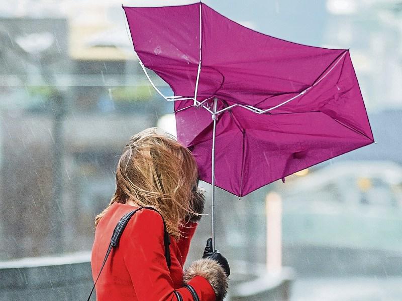 Status yellow warning issued for heavy downpours and thunderstorms