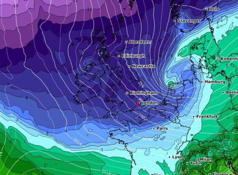 More snow possible this week as Met Eireann forecasts another cold snap with temperatures set to drop PIC WX CHARTS