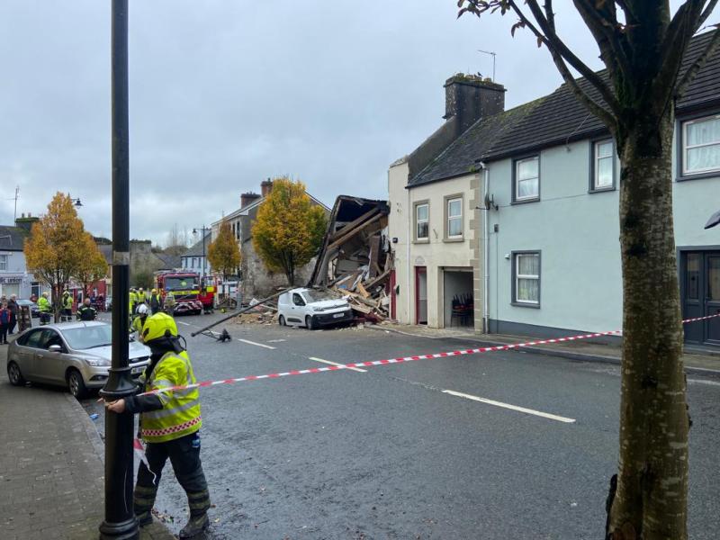Miracle no one was killed as pub collapses with five people inside in Mayo