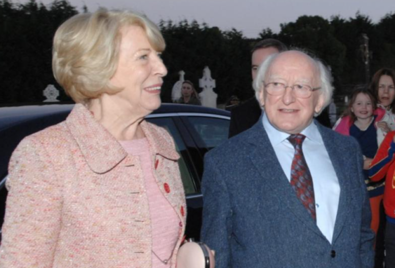 President Higgins' wife Sabina undergoes successful breast cancer procedure