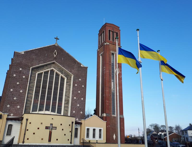 Man hospitalised after disturbance at church in the Midlands this afternoon