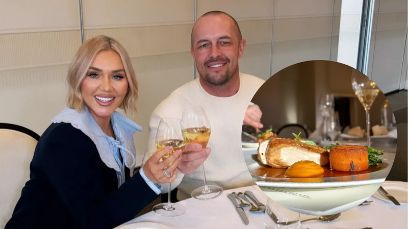 Conor McGregor's sister Erin teases secret wedding venue as she tucks into tasting menu