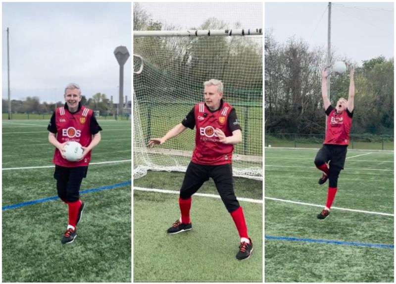 WATCH: RTE Late Late host Patrick Kielty brushes up on GAA skills ahead of special show