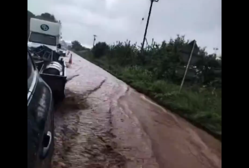 WATCH: Flash floods hit as heavy rain and thunderstorms continue across the country
