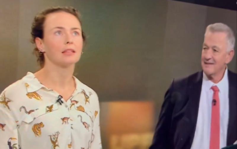 'You're a clown' - Saoirse McHugh clashes with Peter Casey in RT&Eacute; election debate